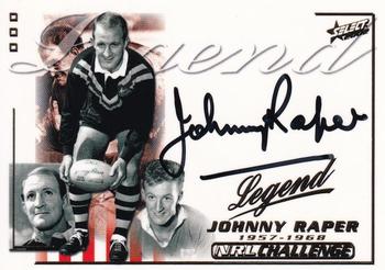 2002 Select Challenge - Legend Card #LSC1 Johnny Raper Front